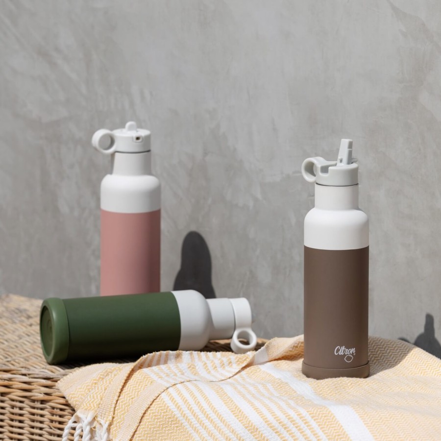 Butelka termiczna ze stali nierdzewnej 500ml - Blush Pink / Citron