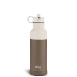 Butelka termiczna ze stali nierdzewnej 500ml - Brown / Citron