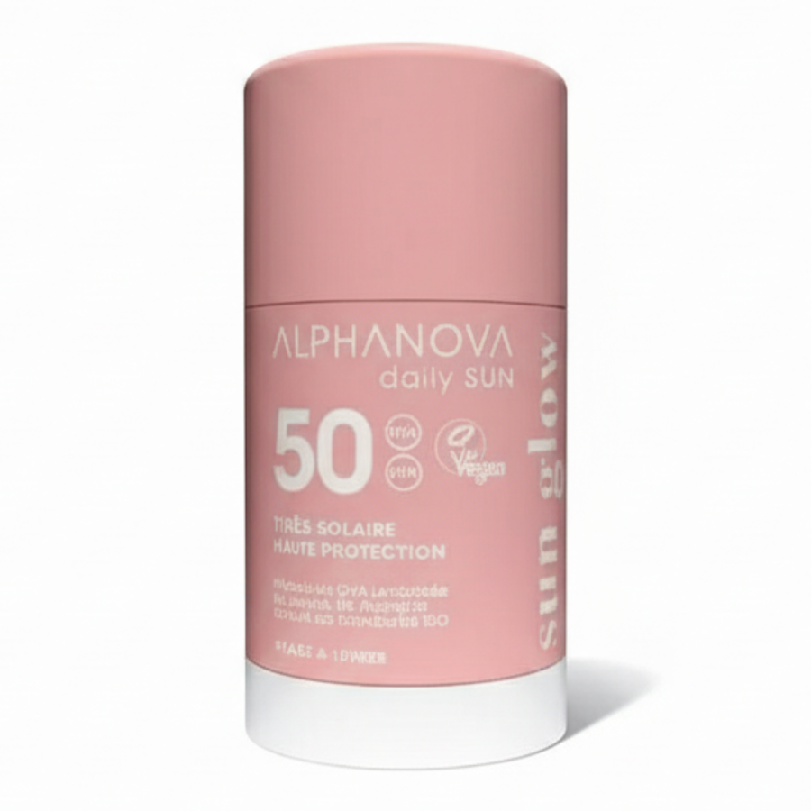Daily Sun - Sun Glow, sztyft z filtrem SPF50, 17 ml / Alphanova