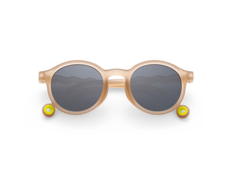 Okulary Oval Sand Beige Polarized 3-5 / Olivio & Co