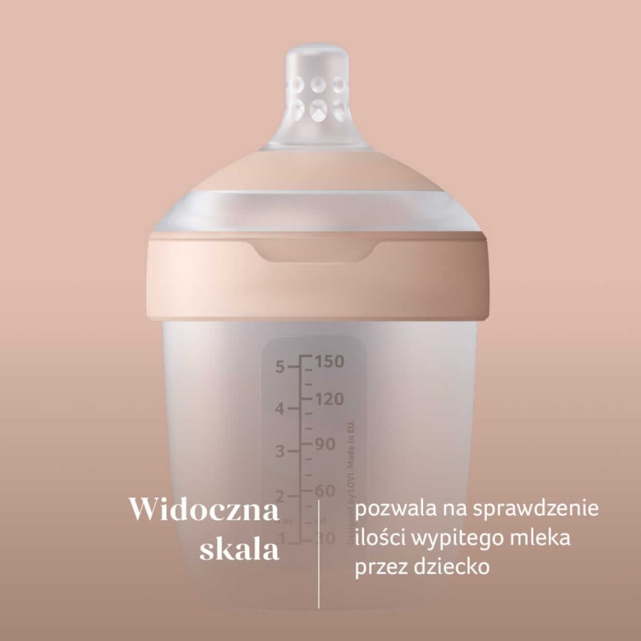 Butelka LOVI Mammafeel 150 ml