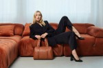 Torba do wózka Mommy Club Vegan Leather Brown / Childhome