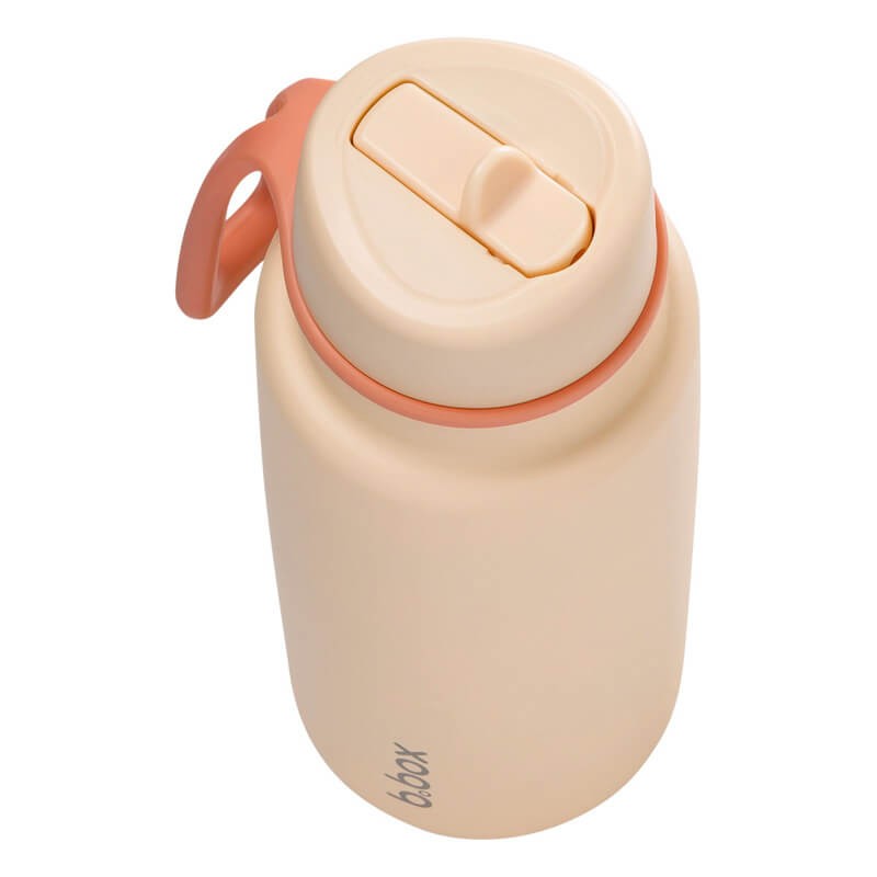 Butelka termiczna ze składanym ustnikiem, termos ze stali nierdzewnej - Melon Mist, 1l / b.box