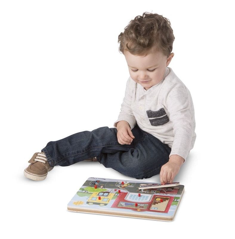 Melissa and Doug, Układanka dźwiękowa – Straż Pożarna