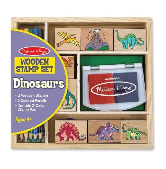 Melissa and Doug, Stempelki Dinozaury