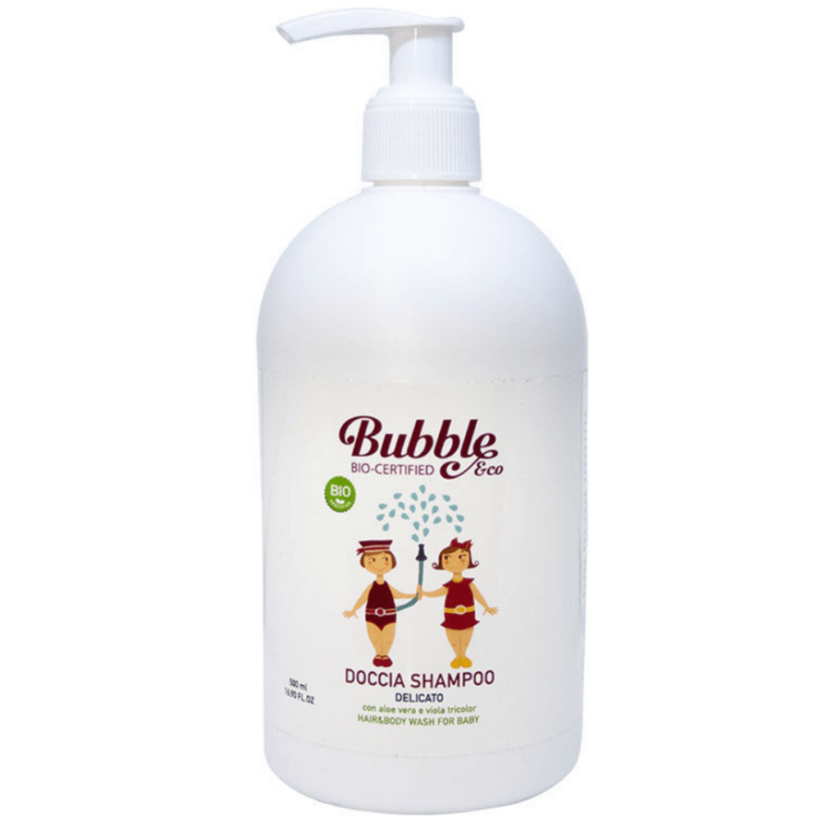 Organiczny Płyn do Mycia Ciała i Włosów dla Dzieci, 500 ml, 0m+.png