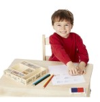 Melissa and Doug, Drewniane Stempelki Samochody