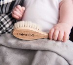 Miękka szczotka z koziego włosia dla niemowląt / Lullalove