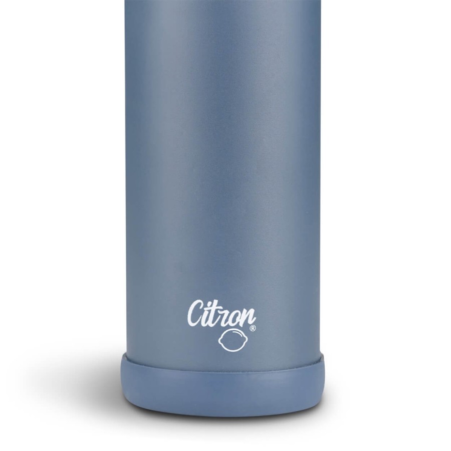 Butelka termiczna ze stali nierdzewnej 750 ml - Blue / Citron