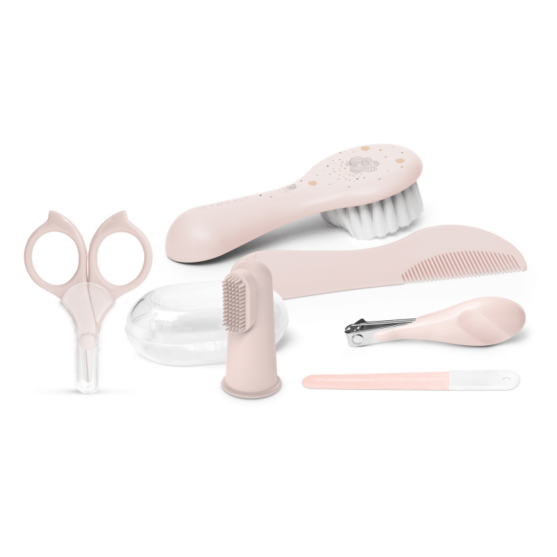 Zestaw do manicure dla niemowląt Dreams - pink / Suavinex