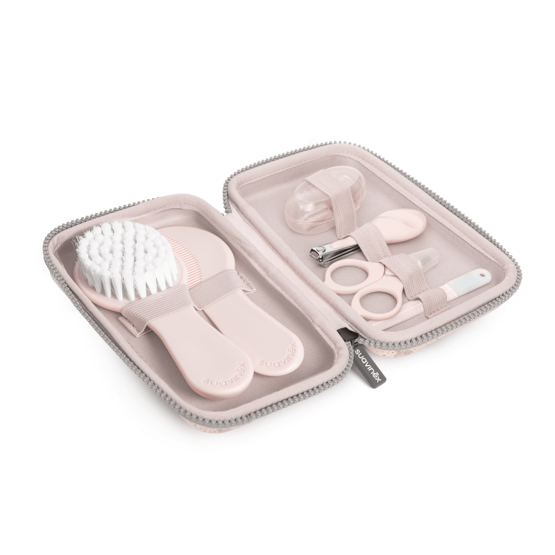 Zestaw do manicure dla niemowląt Dreams - pink / Suavinex