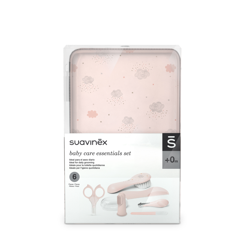 Zestaw do manicure dla niemowląt Dreams - pink / Suavinex
