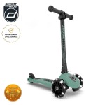 Highwaykick 3 LED Hulajnoga składana ze świecącymi kółkami 3+ Forest / Scootandride