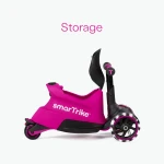 Hulajnoga 4w1 Xtend Ride-on, Pink / smarTrike