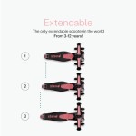 Hulajnoga 4w1 Xtend Scooter + Ride-on, Salmon Pink / smarTrike
