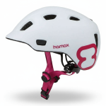 Kask dziecięcy - white, pink / Hamax