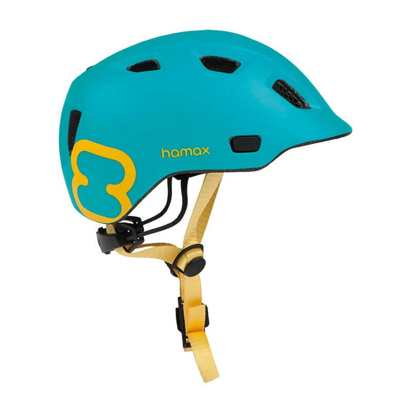 Kask dziecięcy - turquoise, yellow / Hamax