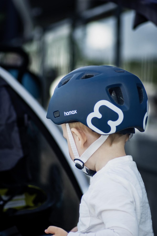 Kask dziecięcy - navy blue, white / Hamax