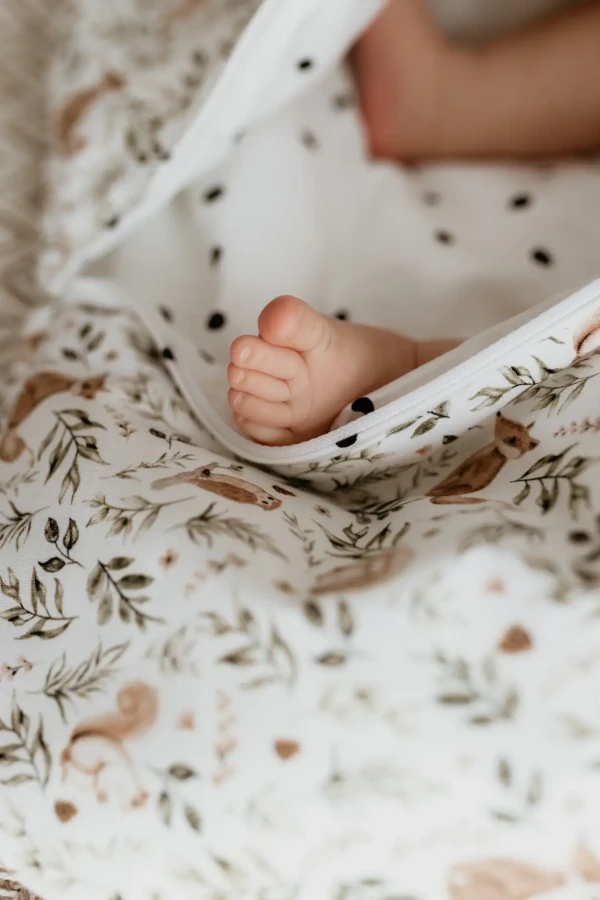 Śpiworek do spania Newborn Ivory Forest / Dobre Liski by Sleepee