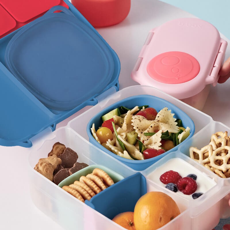 Silikonowy pojemnik z pokrywką do lunchboxa - Ocean / b.box