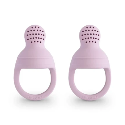 Gryzak na przekąski - Soft Lilac, 2 szt. / Mushie