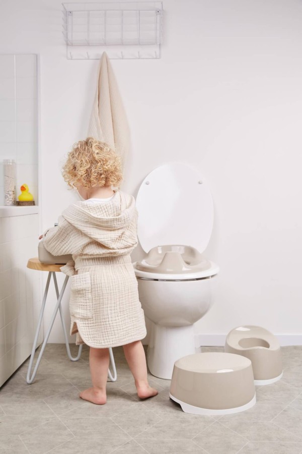Nakładka treningowa na sedes Taupe / bebe-jou