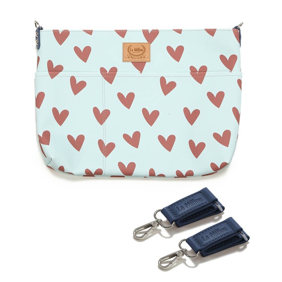 Organizer dla mamy FEERIA - HEARTBEAT BLUE / La Millou