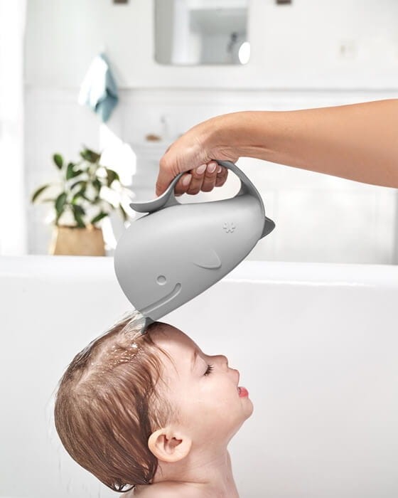 Kubek do mycia włosów wieloryb Moby Grey / Skip Hop