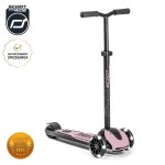 Highwaykick 5 LED Hulajnoga trójkołowa balansowa ze świecącymi kółkami 5+ Rose / Scootandride