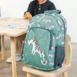 Plecak dwukomorowy London Zebra, 12L / Miquelrius