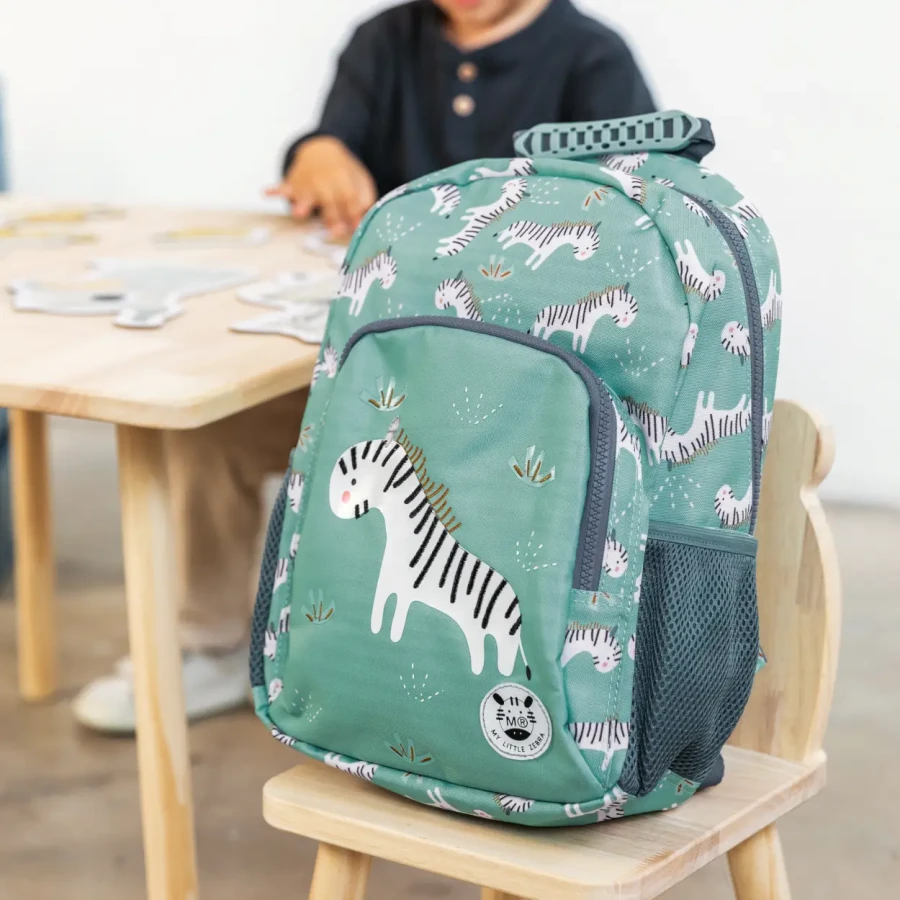 Plecak dwukomorowy London Zebra, 12L / Miquelrius