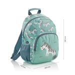 Plecak dwukomorowy London Zebra, 12L / Miquelrius