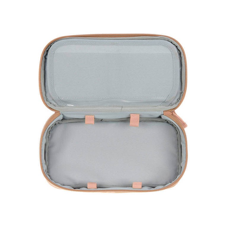 Piórnik-etui na akcesoria szkolne Bold, karmelowy / Lassig