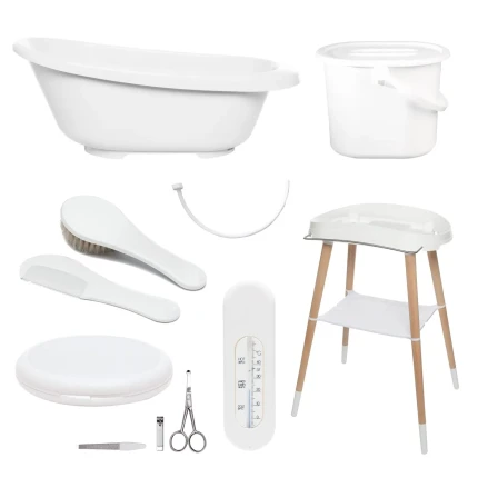 Zestaw kąpielowy - Sense White / bebe-jou