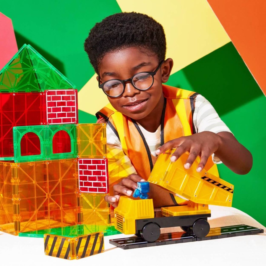 Klocki Magnetyczne Builder XL 50 el. / Magna-Tiles