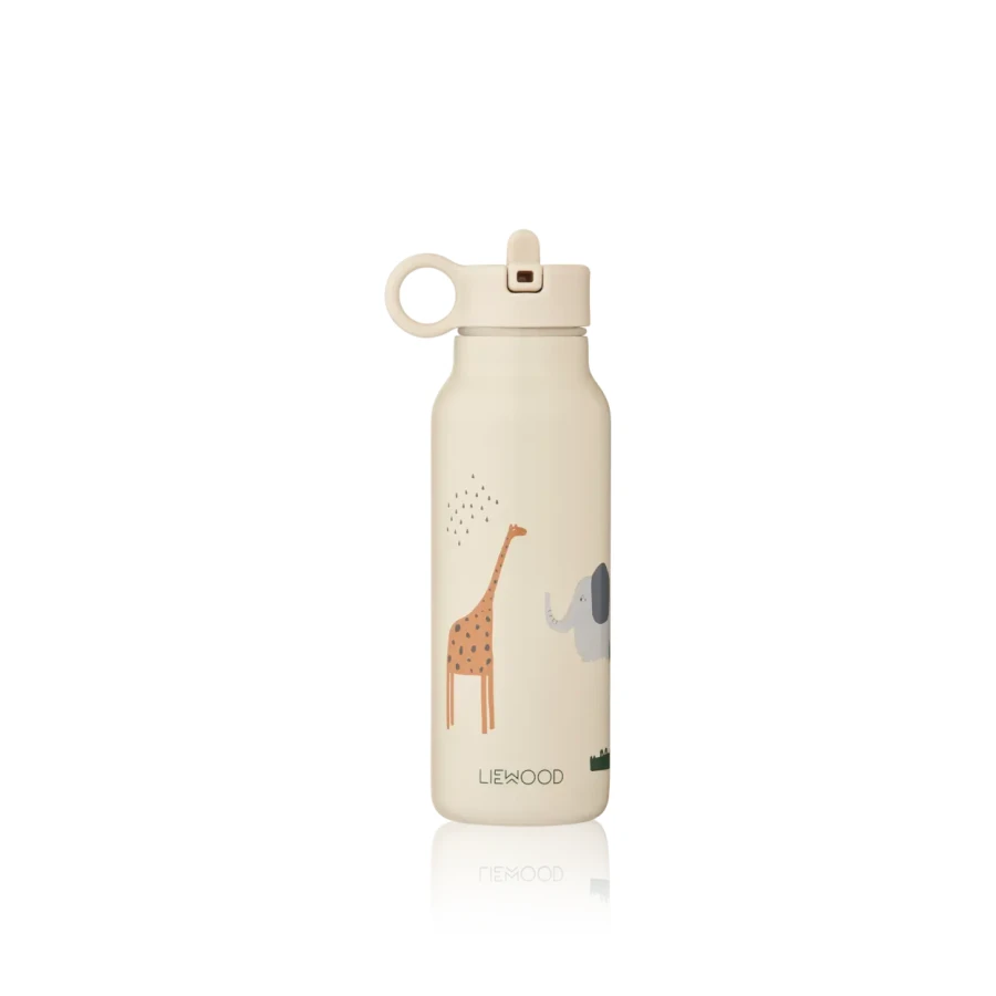 Butelka na wodę Falk, 350 ml - safari sandy mix / Liewood