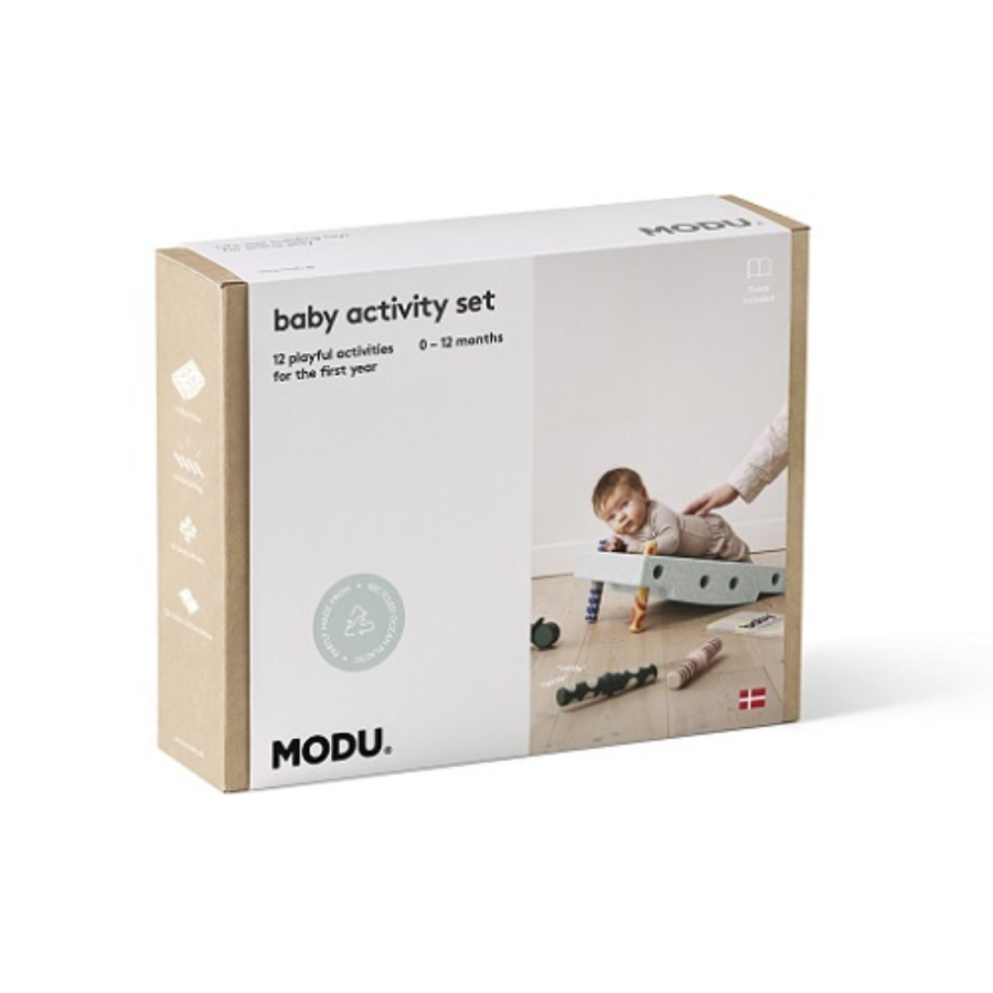 Zestaw baby activity set - Ocean Mint, Forest Green / MODU