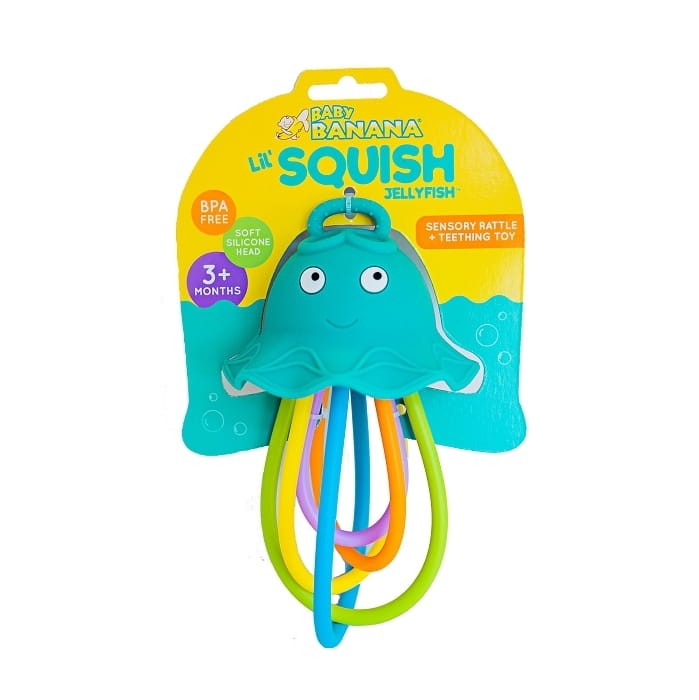 Grzechotka i Gryzak Meduza / Baby Banana