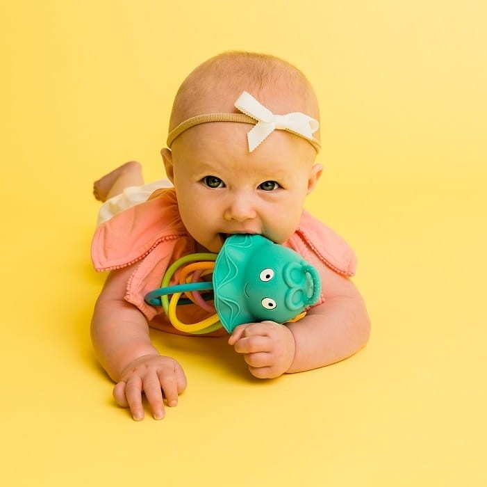 Grzechotka i Gryzak Meduza / Baby Banana