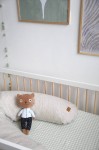 Ergonomiczna poduszka rogal dla kobiet w ciąży i karmiących Big Flopsy™, Linen natural / Beaba