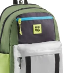 Plecak trzykomorowy Amsterdam Rider Green 28L / Miquelrius