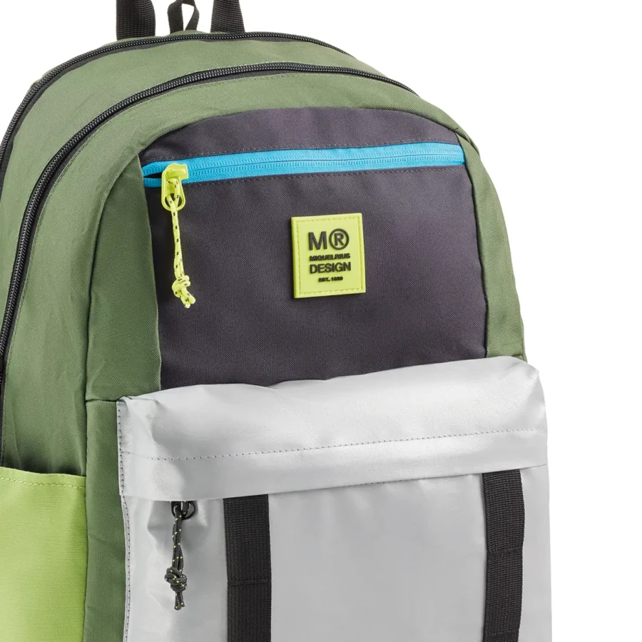 Plecak trzykomorowy Amsterdam Rider Green 28L / Miquelrius