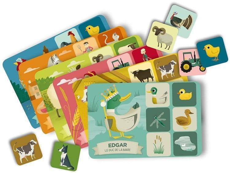 Plansze ze zwierzętami do gry w bingo