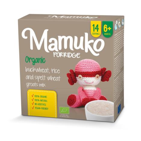 Opakowanie kaszki organicznej dla dzieci