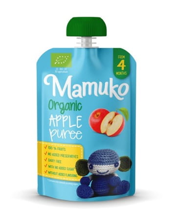 Mus w tubce z zieloną nakrętką