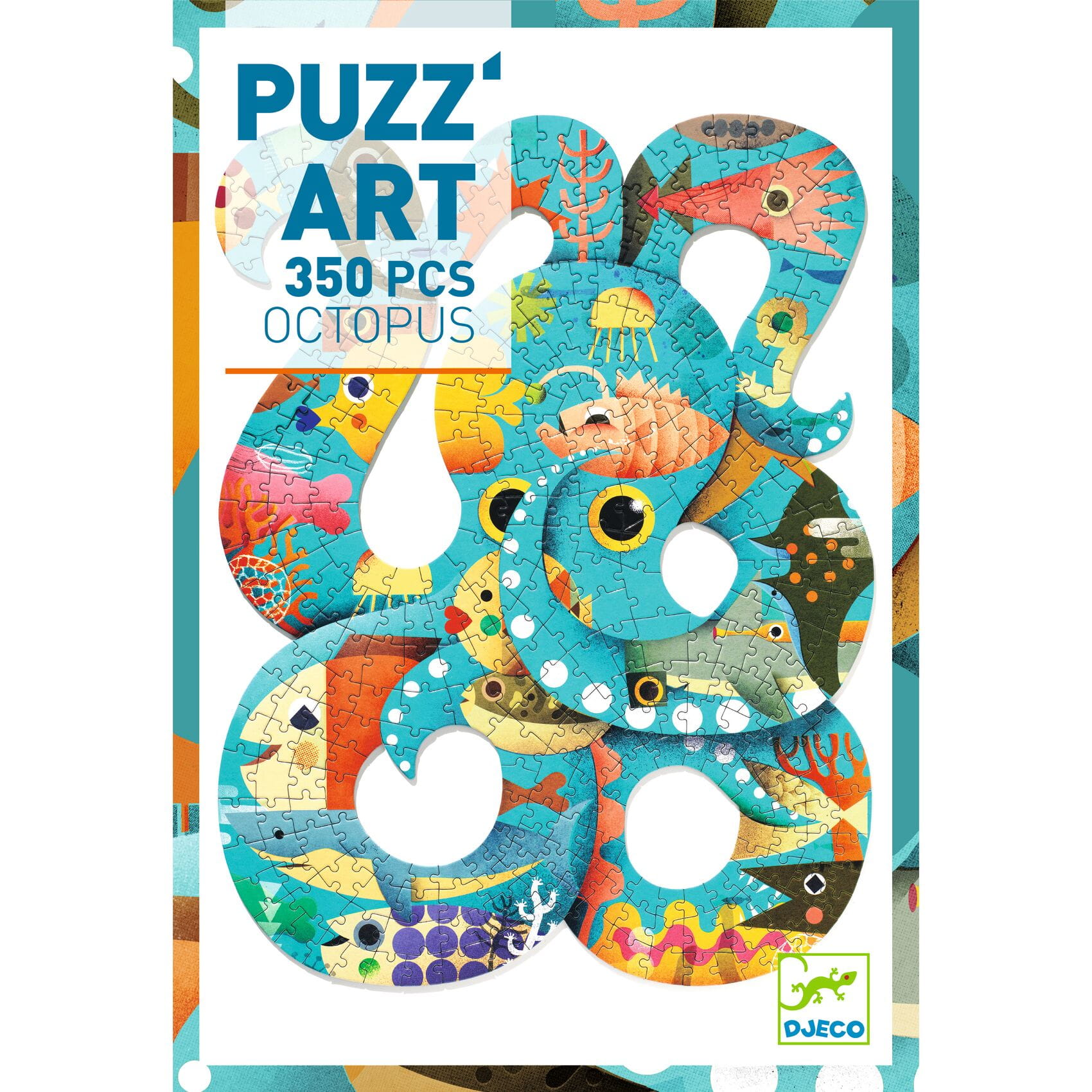 Puzzle artystyczne z wizerunkiem ośmiornicy